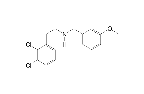 2-(2,3-Dichlorophenyl)-N-(3-methoxybenzyl)ethan-1-amine