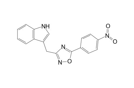 3-(Indol-3-yl)methyl-5-(4-nitrophenyl)-1,2,4-oxadiazole