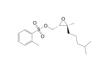 (2S,3S)-2,3-Epoxy-3,7-dimethyloctanyl o-Toluenesulfonate