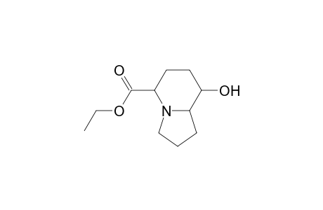 Ethyl octahydro-8-hydroxyindolizine-5-carboxylate