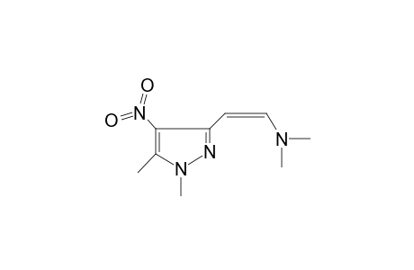 Ethenamine, 2-(1,5-dimethyl-4-nitro-1H-pyrazol-3-yl)-N,N-dimethyl-