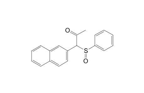 1-(2-Naphthyl)-1-(phenylsulfinyl)-2-propanone