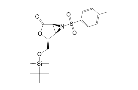 (1S,4S,5R)-4-(TERT.-BUTYLDIMETHYLSILYLOXYMETHYL)-N-TOSYL-3-OXA-6-AZABICYCLO-[3.1.0]-HEXANE-2-ONE