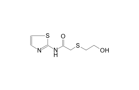 acetamide, 2-[(2-hydroxyethyl)thio]-N-(2-thiazolyl)-