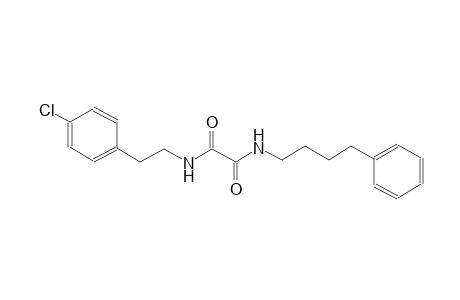 ethanediamide, N~1~-[2-(4-chlorophenyl)ethyl]-N~2~-(4-phenylbutyl)-