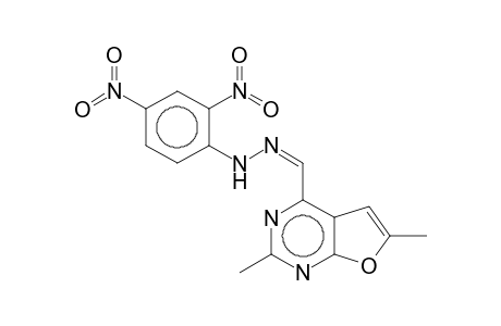 N-[(Z)-(2,6-dimethyl-4-furo[2,3-d]pyrimidinyl)methylideneamino]-2,4-dinitroaniline