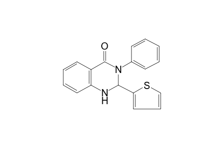 Quinazolin-4(1H)-one, 2,3-dihydro-3-phenyl-2-(2-thienyl)-