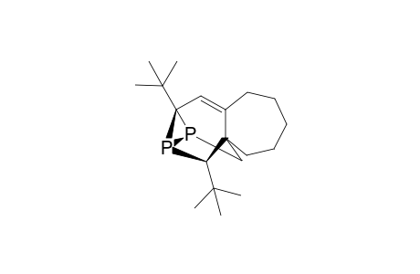 2,5-Di(t-Butyl)-3,4-diphosphatetracyclo[5.4.1.0(1,7).0(3,5)]tridec-6-ene