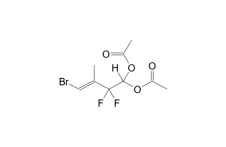 4-BROMO-2,2-DIFLUORO-3-METHYL-3-BUTENYLIDENE DIACETATE