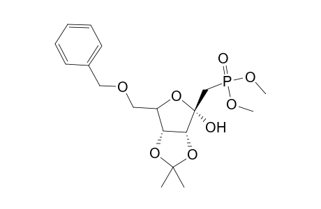 (-)-6-O-Benzyl-1-deoxy-1-(dimethylphosphono)-3,4-O-isopropylidene-D-ribo-hexafuranose