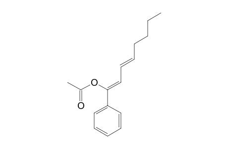 (1Z,3E)-1-Acetoxy-1-phenyl-1,3-octadiene