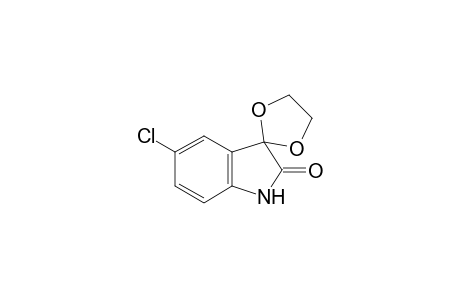 5'-chloranylspiro[1,3-dioxolane-2,3'-1H-indole]-2'-one