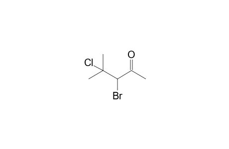 3-Bromo-4-chloro-4-methylpentan-2-one