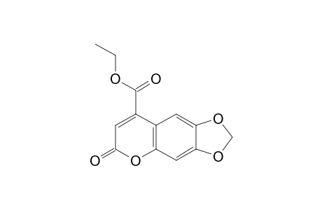 6-keto-[1,3]dioxolo[4,5-g]chromene-8-carboxylic acid ethyl ester
