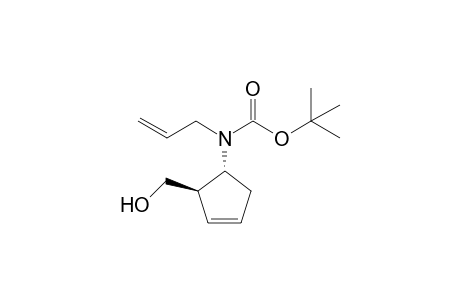 N-allyl-N-[(1R,2R)-2-methylolcyclopent-3-en-1-yl]carbamic acid tert-butyl ester