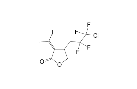 (E)-3-(1'-Iodoethylene)-4-(2'-chlorotetrafluoroethylmethyl)-2(3H)-dihydrofuranone