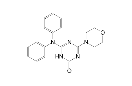 6-Diphenylamino-4-morpholin-4-yl-1H-[1,3,5]triazin-2-one