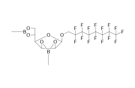 .beta.-D-Mannofuranose, 2,3:5,6-di-O-ethylboranediyl-1-O-(1H,1H-pentadecafluorooctyl)-