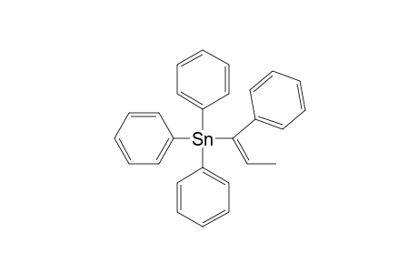 (E)-1-PHENYL-1-(TRIPHENYLSTANNYL)-PROPENE