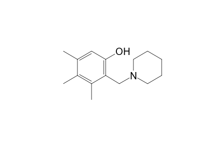 2-(piperidinomethyl)-3,4,5-trimethylphenol