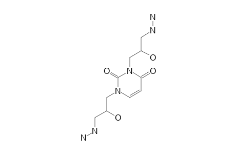 1,3-BIS-(3-HYDRAZINO-2-HYDROXYPROPYL)-URACIL