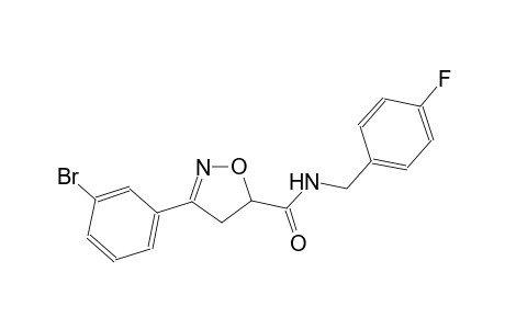 5-isoxazolecarboxamide, 3-(3-bromophenyl)-N-[(4-fluorophenyl)methyl]-4,5-dihydro-