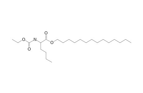 L-Norleucine, N-ethoxycarbonyl-, tetradecyl ester