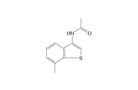 N-(7-METHYLBENZO[b]THIEN-3-YL)ACETAMIDE