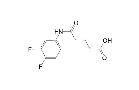 5-(3,4-difluoroanilino)-5-oxopentanoic acid