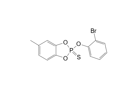 1,3,2-Benzodioxaphosphole, 2-(2-bromophenoxy)-5-methyl-, 2-sulfide