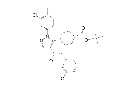 1-piperidinecarboxylic acid, 4-[1-(3-chloro-4-methylphenyl)-4-[[(3-methoxyphenyl)amino]carbonyl]-1H-pyrazol-5-yl]-, 1,1-dimethylethyl ester