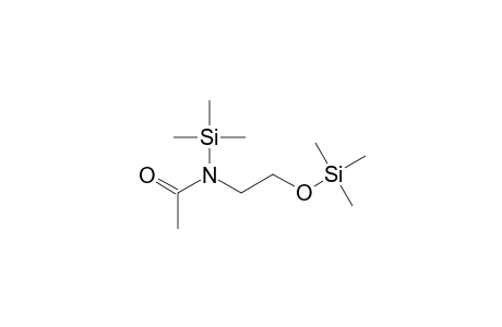Ethanol <2-acetamido->, di-N,O-TMS