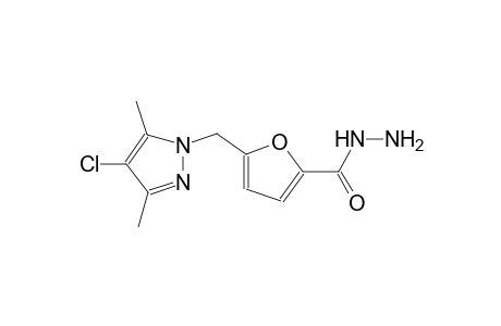 5-[(4-chloro-3,5-dimethyl-1H-pyrazol-1-yl)methyl]-2-furohydrazide