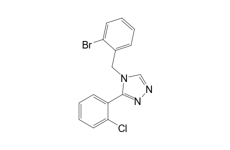 4-(2-Bromobenzyl)-3-(2-chlorophenyl)-1,2,4-triazole