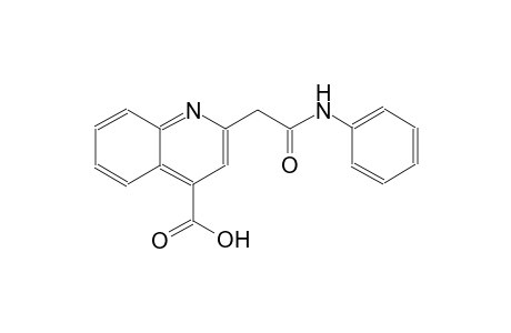 2-Phenylcarbamoylmethyl-quinoline-4-carboxylic acid