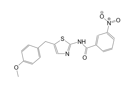 benzamide, N-[5-[(4-methoxyphenyl)methyl]-2-thiazolyl]-3-nitro-