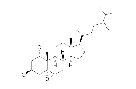 GIBBEROEPOXYSTEROL;5-ALPHA,6-EPOXY-24-METHYLENE-CHOLEST-1-ALPHA,3-BETA-DIOL