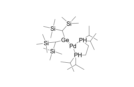 [1,2-BIS(DIISOPROPYLPHOSPHINO)ETHAN]PALLADIUM(0)-BIS[BIS(TRIMETHYLSILYL)METHYL]GERMANIUM