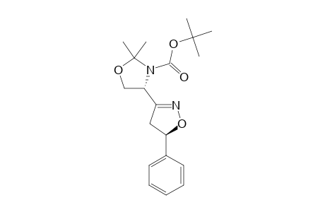 (5R,4'R)-5-PHENYL-3-(3'-tert-BUTOXYCARBONYL-2,2'-DIMETHYLOXAZOLIDINE-4'-YL)-4,5-DIHYDROISOOXAZOLE