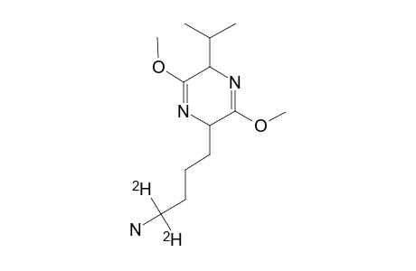 (1-D2)-4-[(2R,5S)-2,5-DIHYDRO-2-ISOPROPYL-3,6-DIMETHOXY-5-PYRAZINYL]-BUTYLAMINE