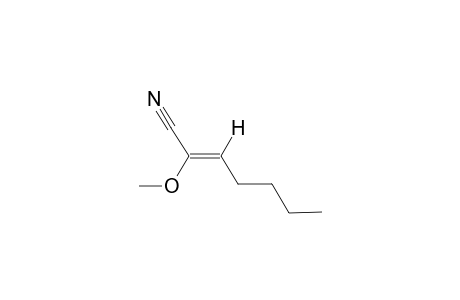 (Z)-2-METHOXY-2-HEPTENENITRILE