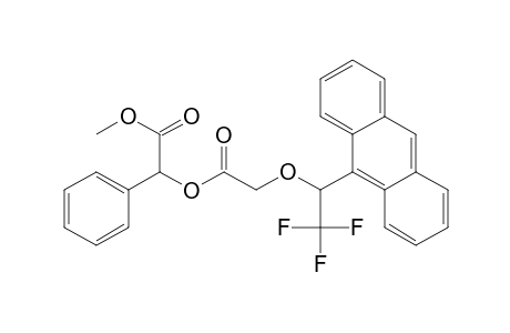 (Methoxycarbonyl)phenylmethyl .alpha.-[1-(9-anthryl)-2,2,2-trifluoroethoxy]acetate