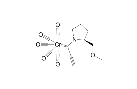 (E)-Ethynyl(S)-methoxymethylpyrrolidinecarbenepentacarbonylchromium complex