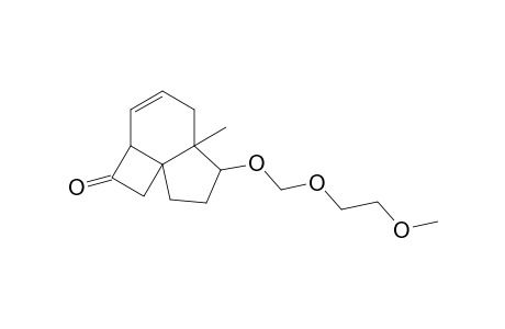 Tricyclo[6.3.0.0(1,4)]undec-5-en-3-one, 9-[(2-methoxyethoxy)methoxy]-8-methyl-