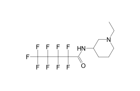 N-(1-ethyl-3-piperidinyl)-2,2,3,3,4,4,5,5,5-nonafluoropentanamide