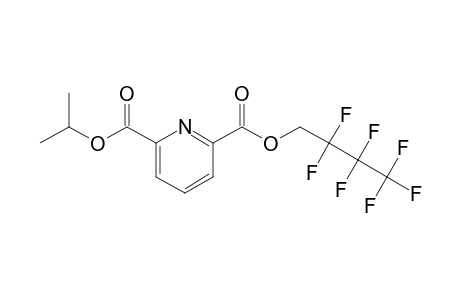 2,6-Pyridinedicarboxylic acid, 2,2,3,3,4,4,4-heptafluorobutyl isopropyl ester