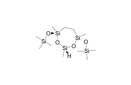 2,4,7-TRIMETHYL-4,7-BIS-(TRIMETHYLSILOXY)-1,3-DIOXA-2,4,7-TRISILACYCLOHEPTANE