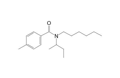 Benzamide, 4-methyl-N-(2-butyl)-N-hexyl-