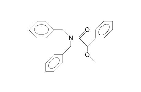 N,N-Dibenzyl 2-methoxy-2-phenyl-acetamide