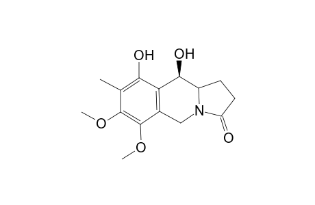 (R)-9,10-Dihydroxy-6,7-dimethoxy-8-methyl-1,5,10,10a-tetrahydro-2H-pyrrolo[1,2-b]isoquinolin-3-one